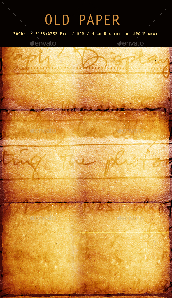 Old Paper 0200 - Paper Textures