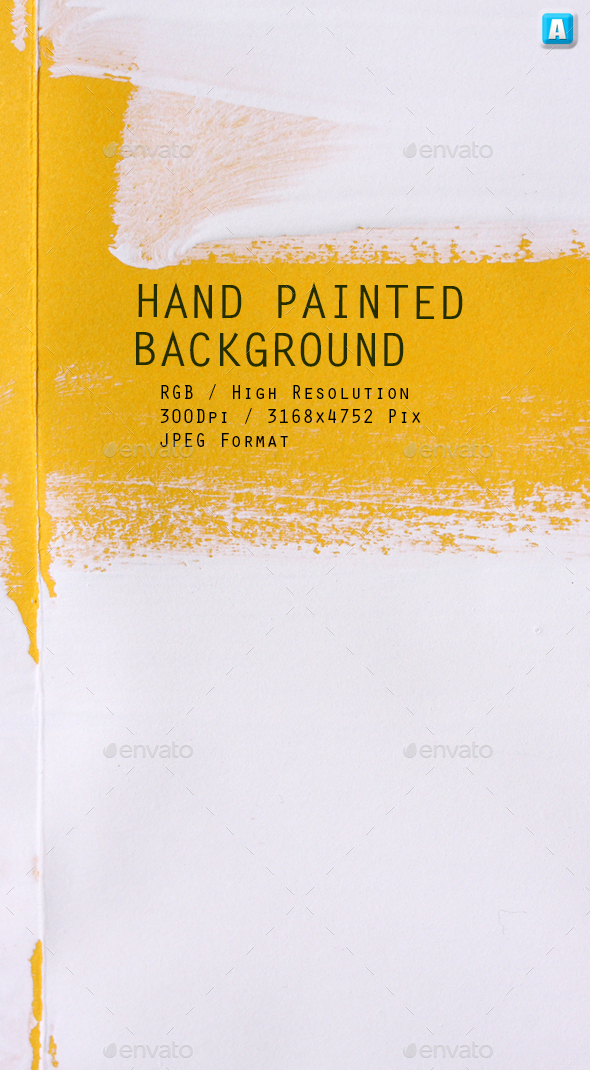 Hand Painted Background 0197 - Art Textures