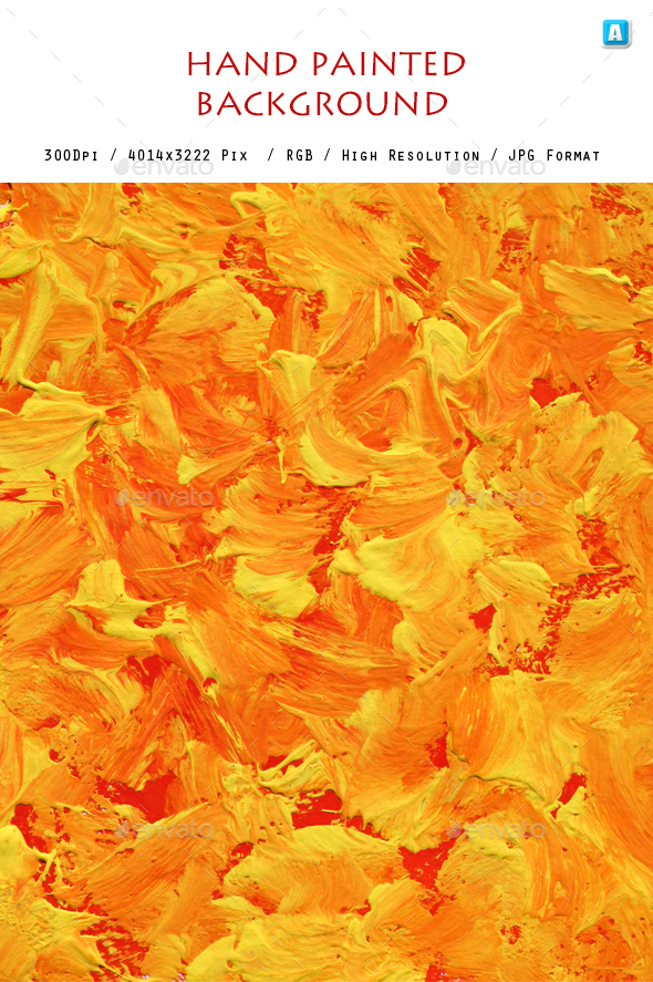 Hand Painted Background 0202 - Art Textures