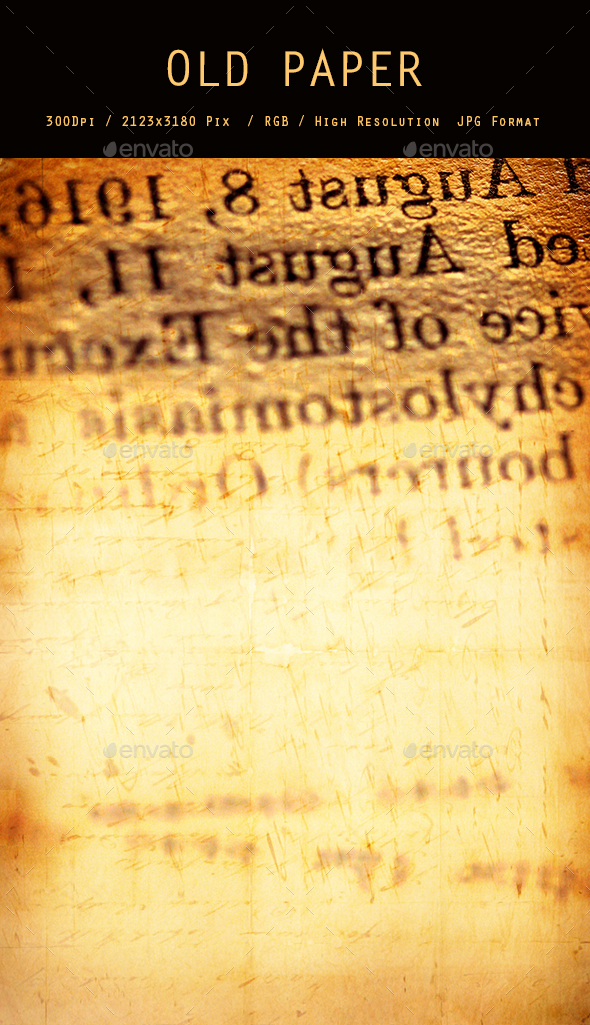 Old Paper 0206 - Paper Textures