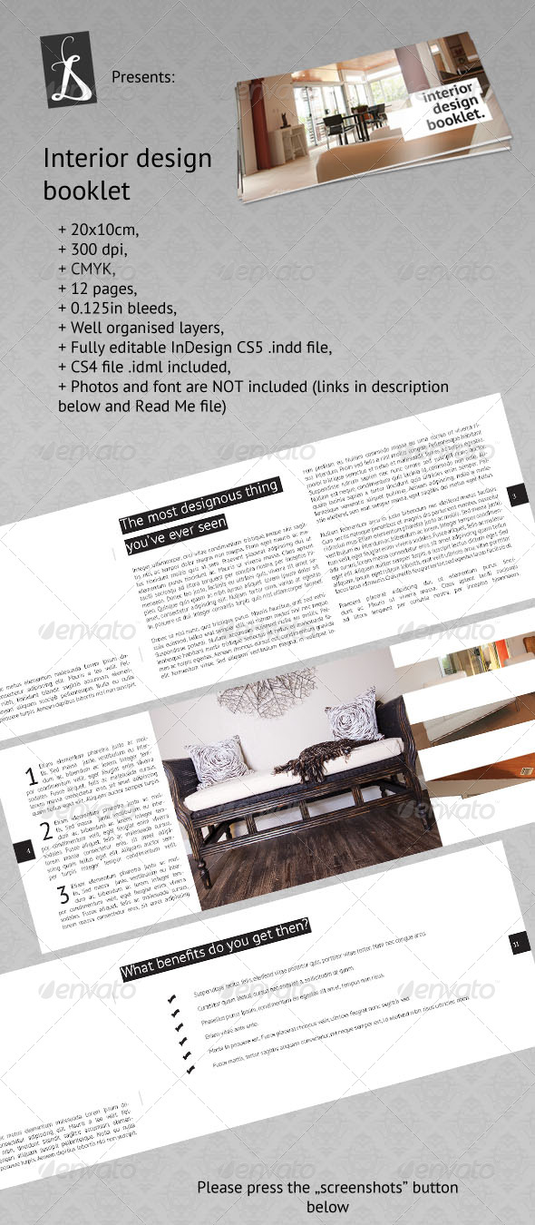 Interior Design Booklet