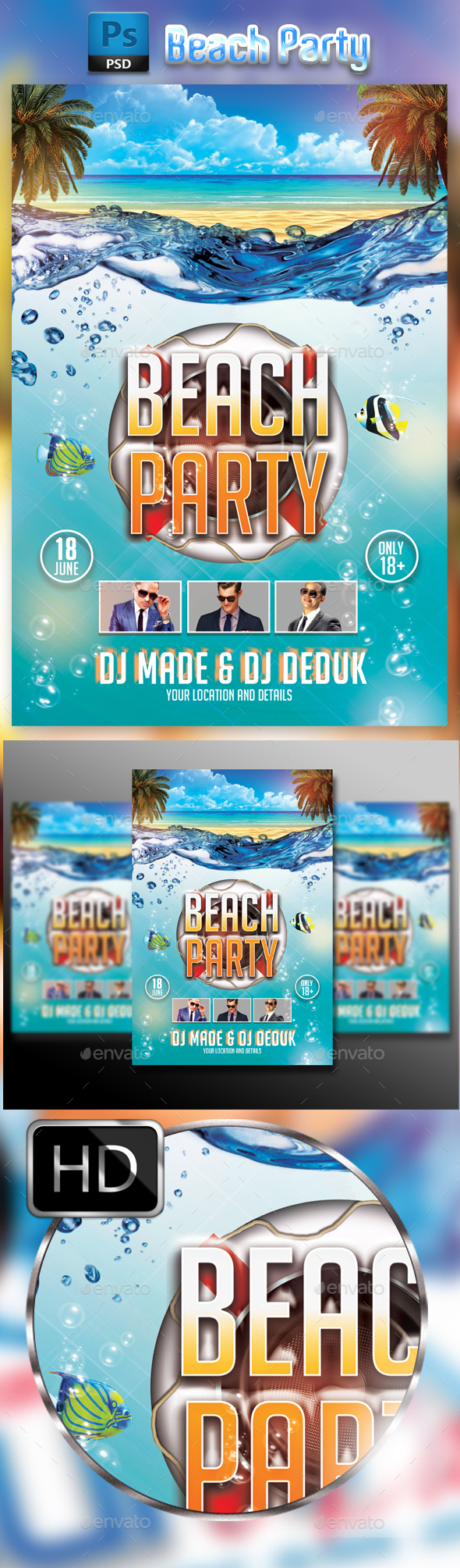 Beach Party - Clubs & Parties Events