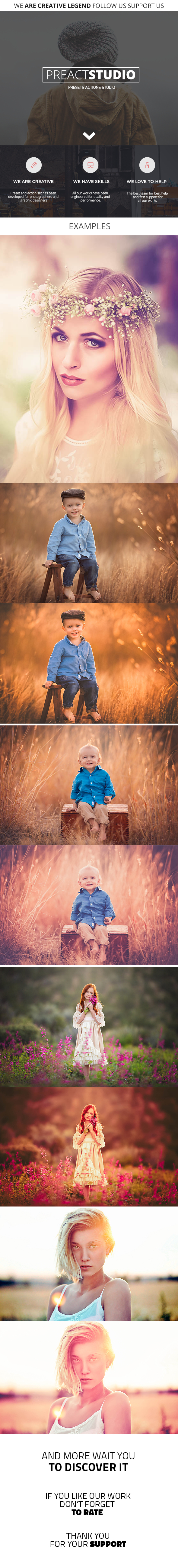 20 Pro Autumn Lightroom Presets - Portrait Lightroom Presets