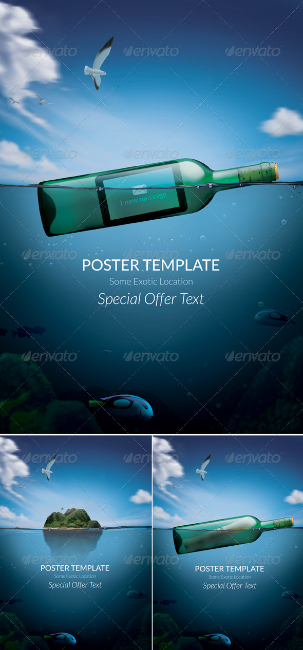 Exotic Poster Template - Commerce Flyers