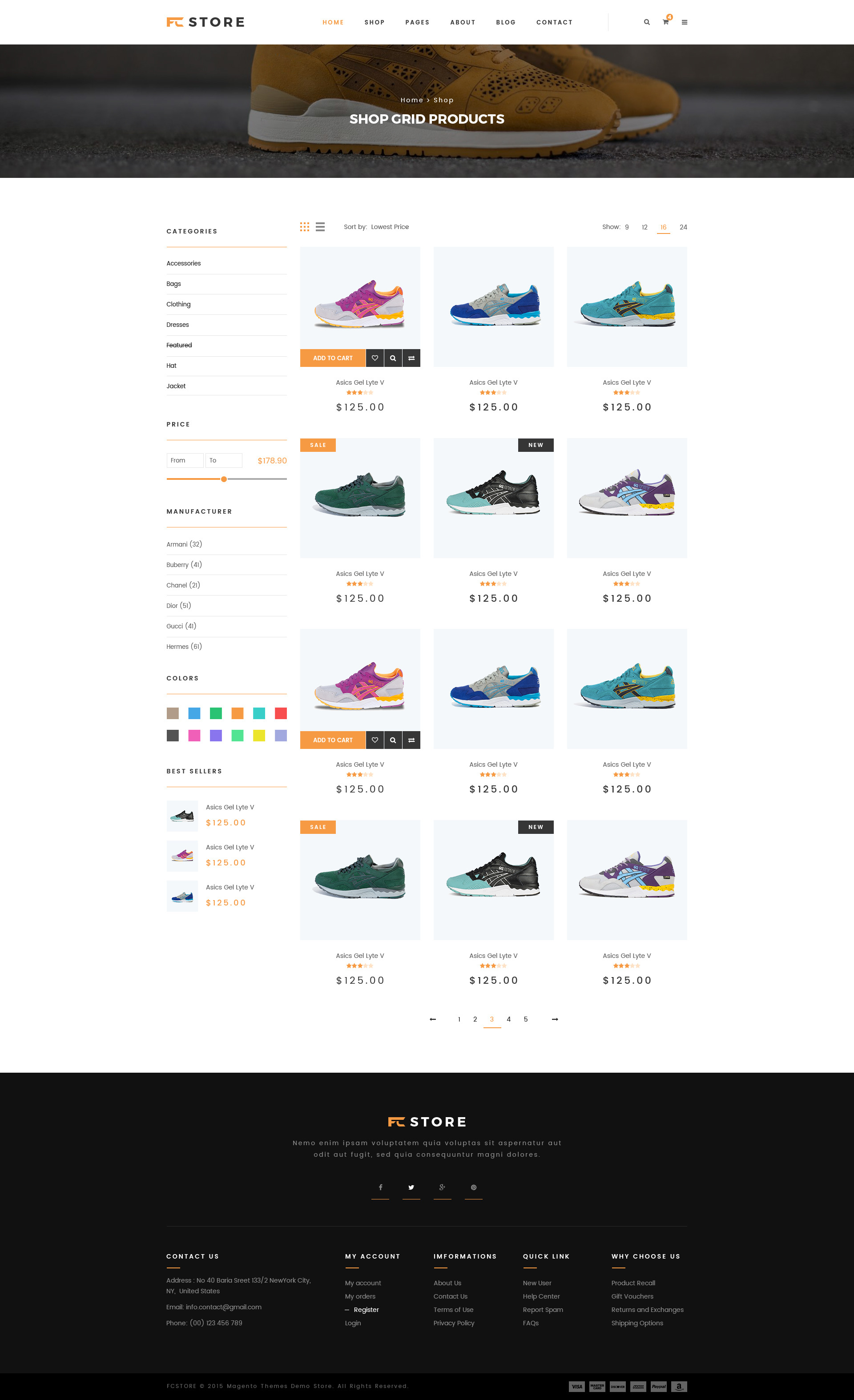 FCStore - Multipurpose eCommerce PSD Template by magentech | ThemeForest