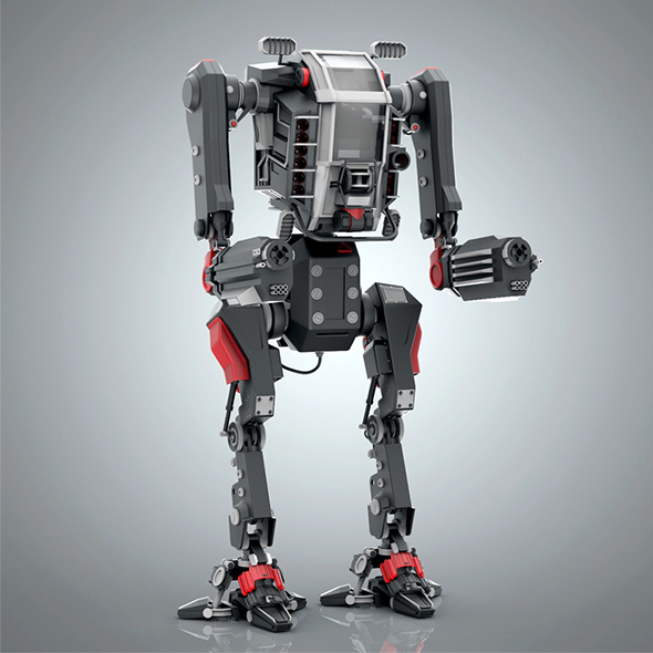 Battle Robot - 3Docean 13343479