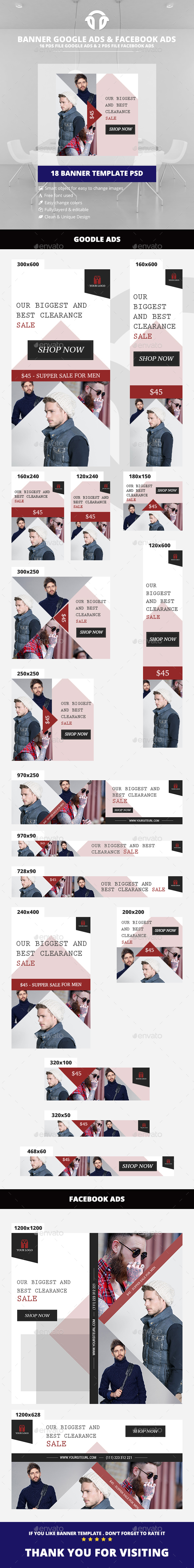 Vintage Fashion Ads - Banners & Ads Web Elements
