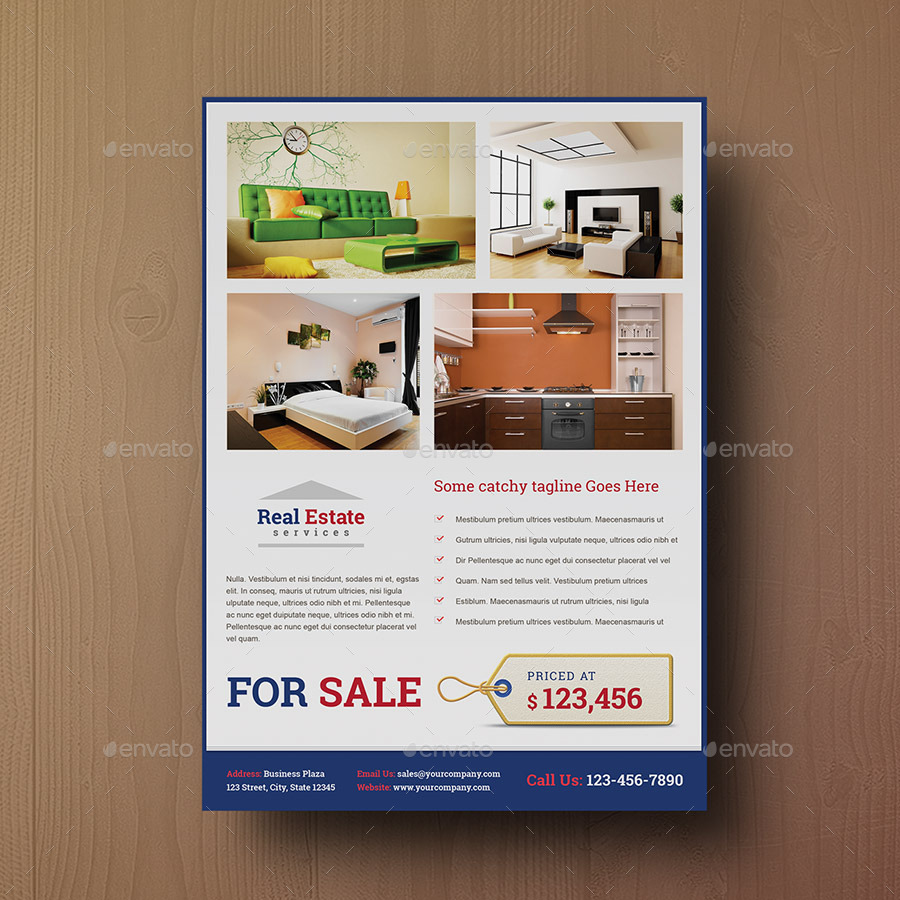 Real Estate Flyer by saptarang | GraphicRiver