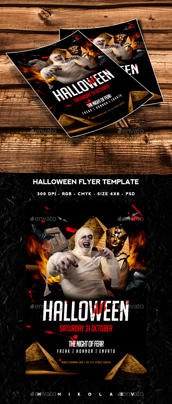 Halloween Flyer - Clubs & Parties Events