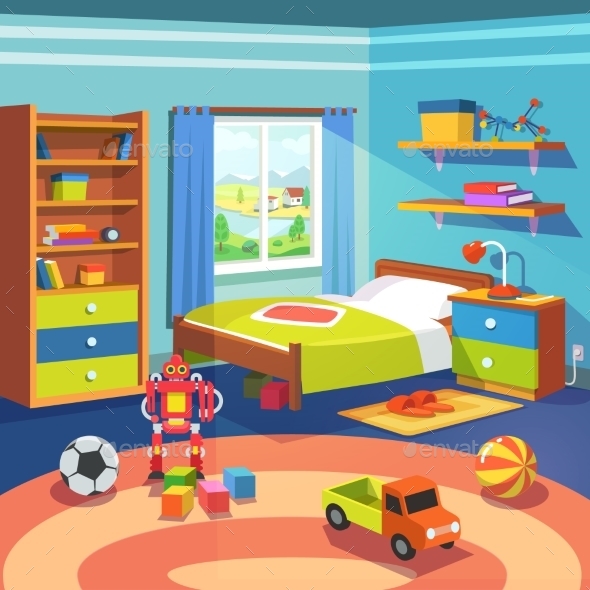 Boys Room - Man-made Objects Objects