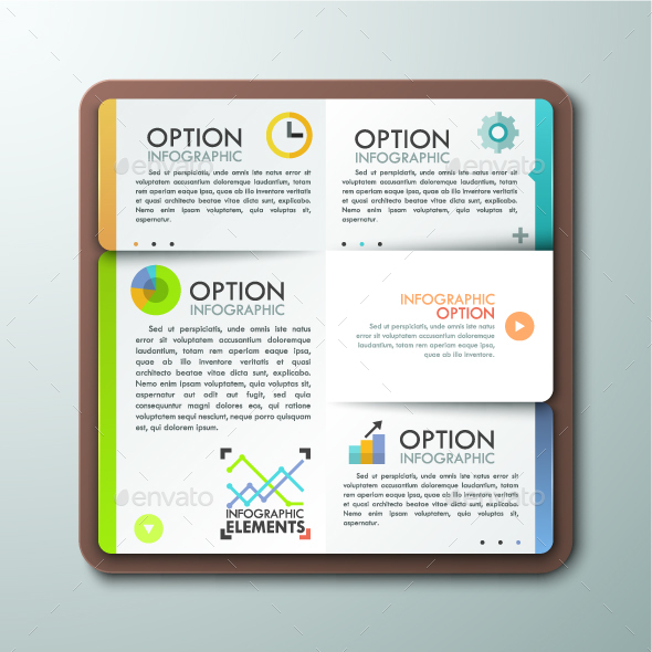 Modern Infographic Options Template