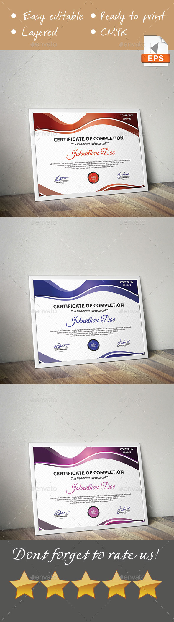 Certificate - Certificates Stationery