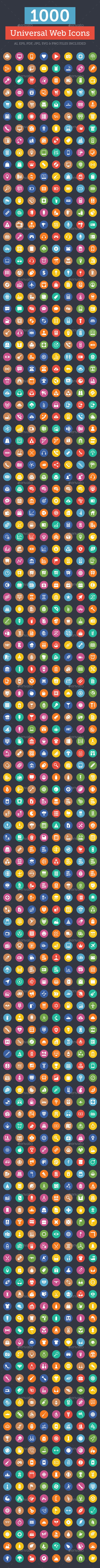 1000+ Universal Web Icons - Web Icons