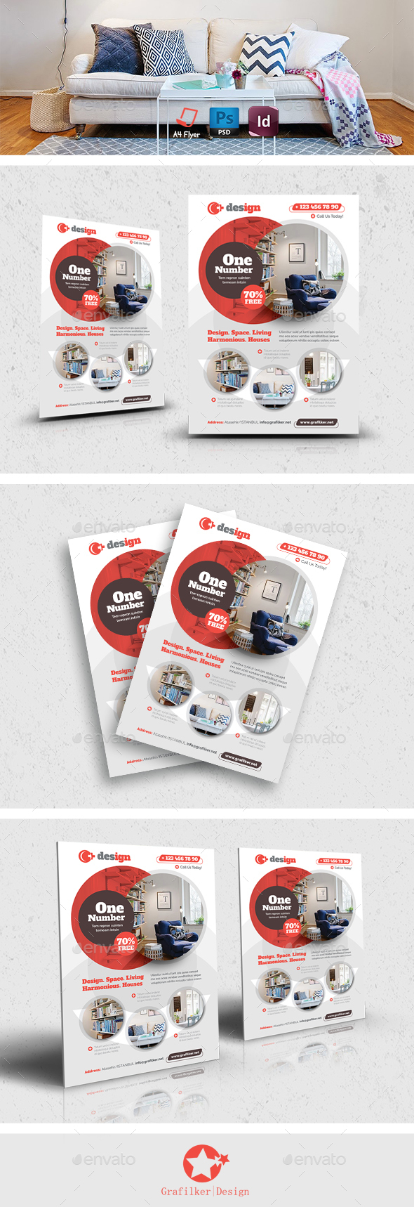 Interior Design Flyer Templates - Corporate Flyers
