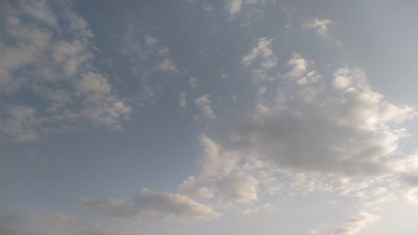 4K cloud & sunlight time-lapse