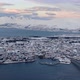 Aerial view of Tromso city in northern Norway, Arctic town - VideoHive Item for Sale