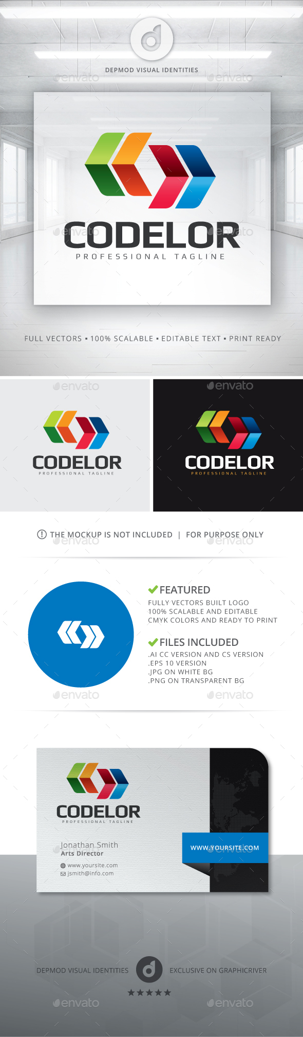 Codelor Logo - Symbols Logo Templates