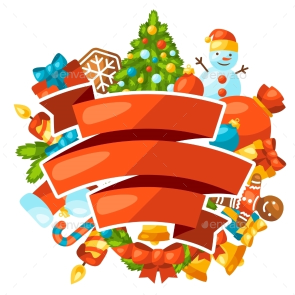 Merry Christmas Holiday Greeting Card - Christmas Seasons/Holidays
