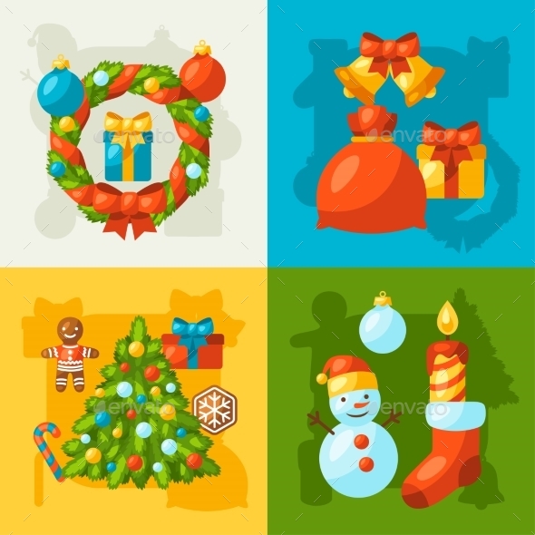 Merry Christmas Holiday Greeting Cards - Christmas Seasons/Holidays