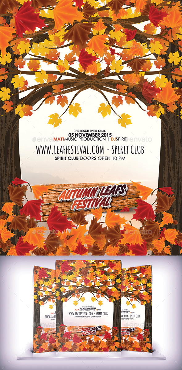 Autumn Flyer - Events Flyers