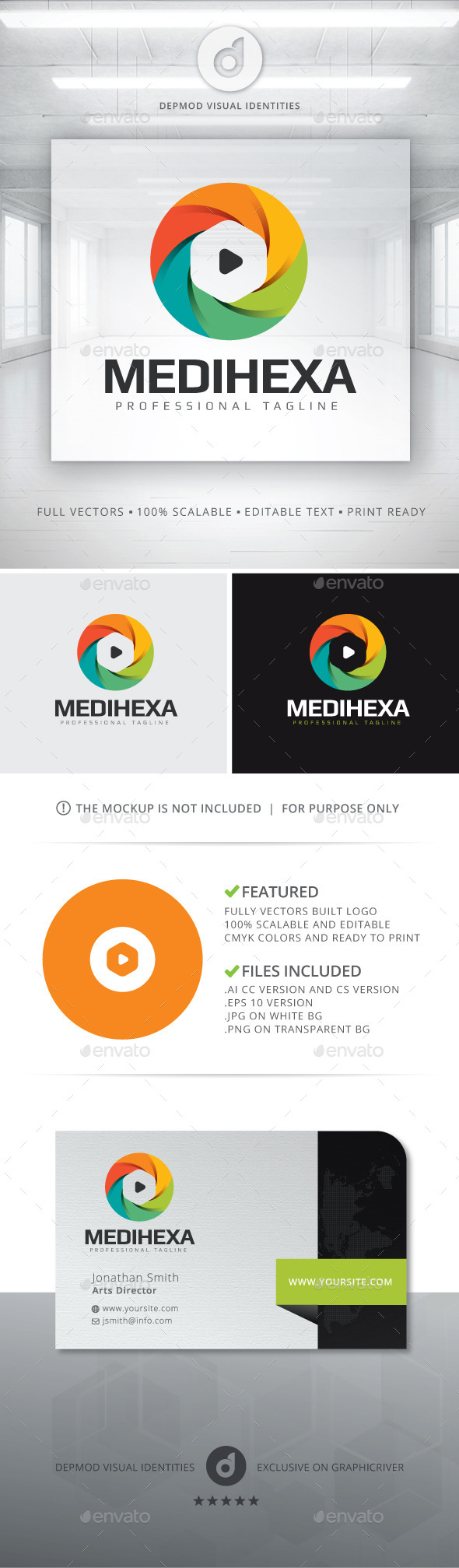 MediHexa Logo - Symbols Logo Templates