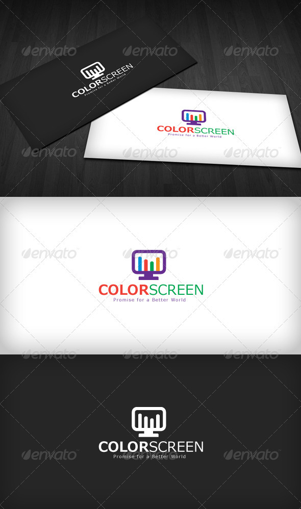 Color Screen Logo - Symbols Logo Templates