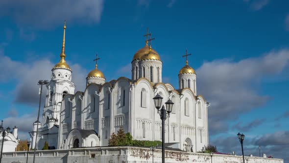 The Dormition Cathedral in Vladimir. Golden Ring Of Russia. alt