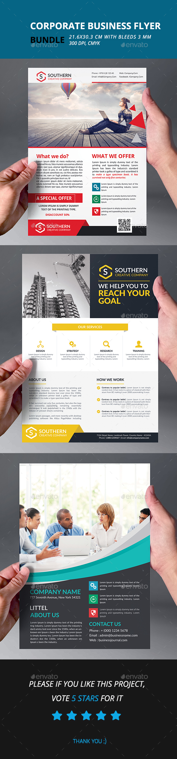 Corporate Business Flyer Bundle - Corporate Flyers