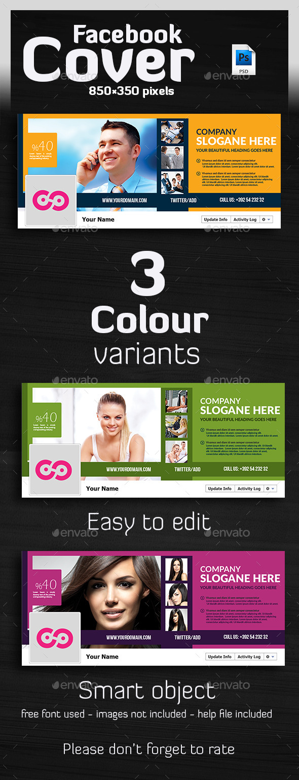 Multipurpose Banner Timeline Template - Facebook Timeline Covers Social Media
