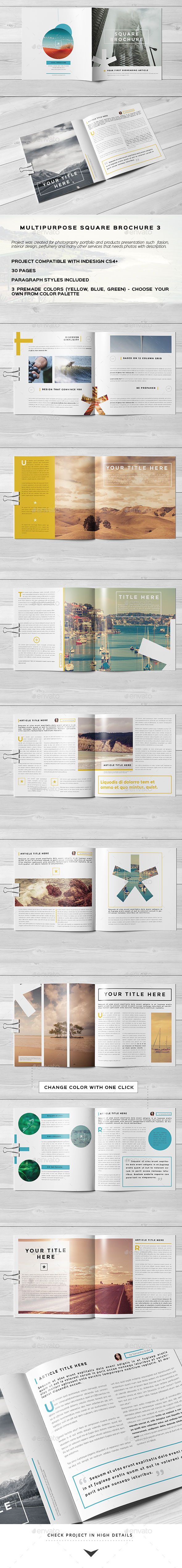 Modern Brochure / Catalog Template - Catalogs Brochures