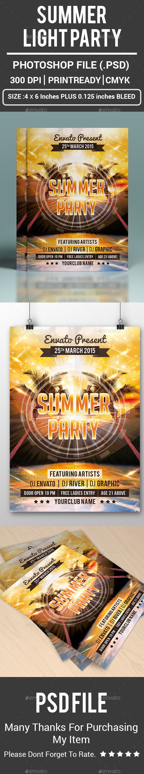 Summer Light Party - Clubs & Parties Events