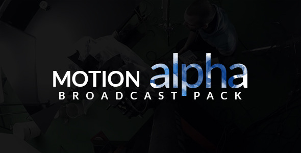 Motion Alpha Broadcast - VideoHive 13293533