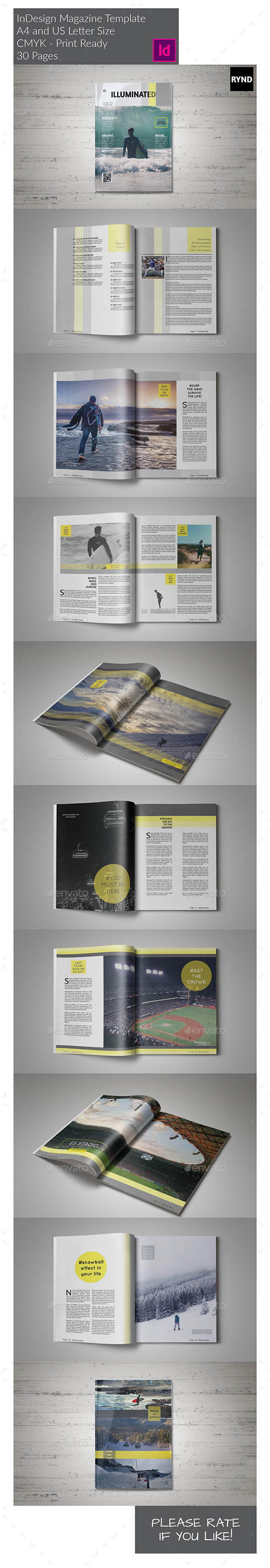 Sports Magazine - Magazines Print Templates