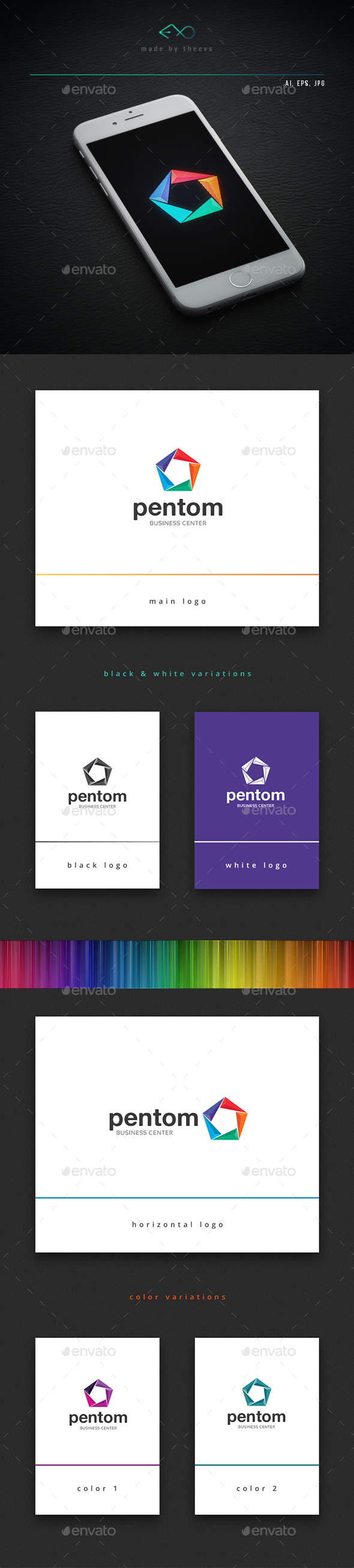 Pentom - Vector Abstract