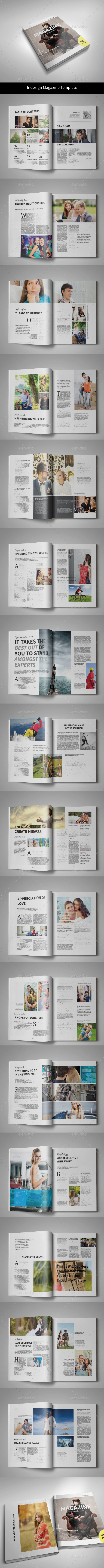 Multipurpose Magazine Template - Magazines Print Templates
