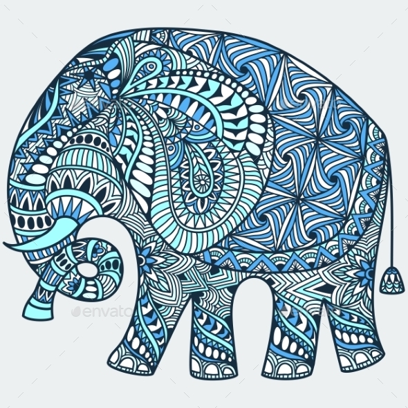 Hindu Elephant Drawing Pic  Drawing Skill