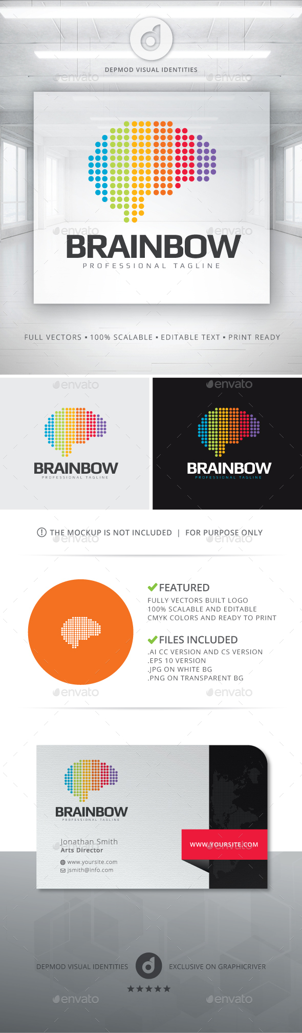 Brainbow Logo - Humans Logo Templates