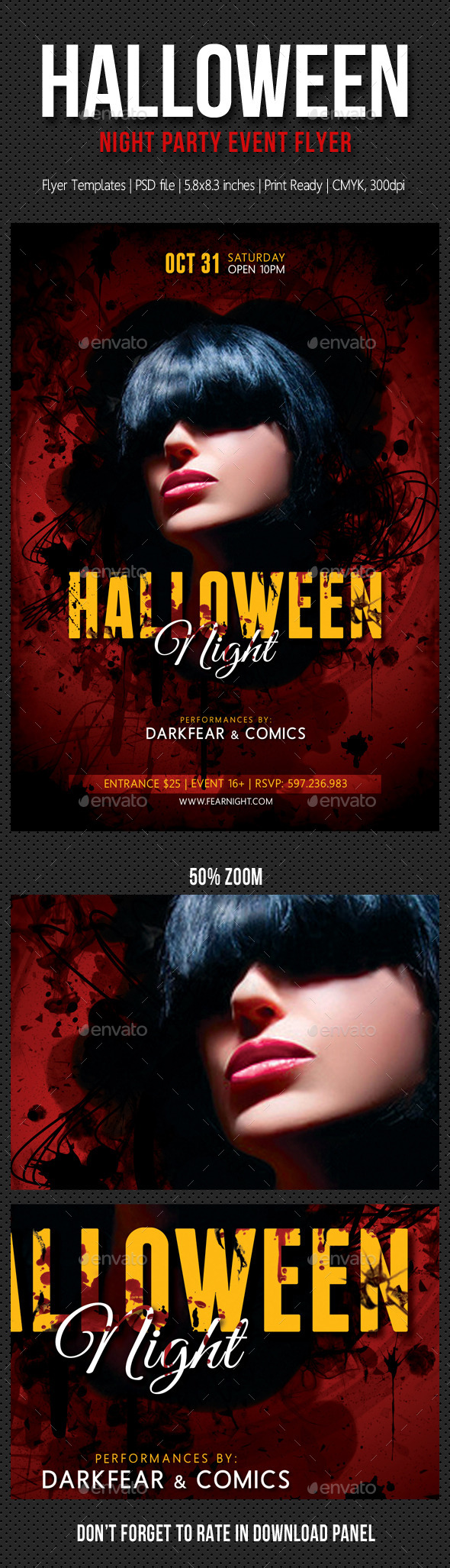 Halloween Flyer - Clubs & Parties Events