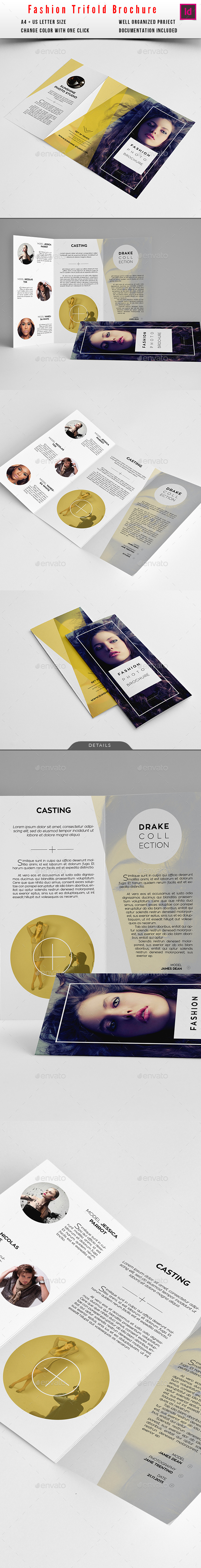 Fashion Trifold Brochure - Informational Brochures