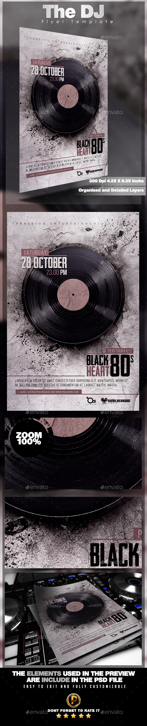 The DJ Flyer Template - Clubs & Parties Events