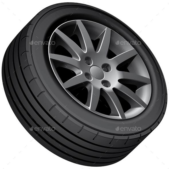 Car Wheel - Man-made Objects Objects