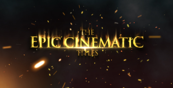 Epic Trailer Titles - VideoHive 13385882