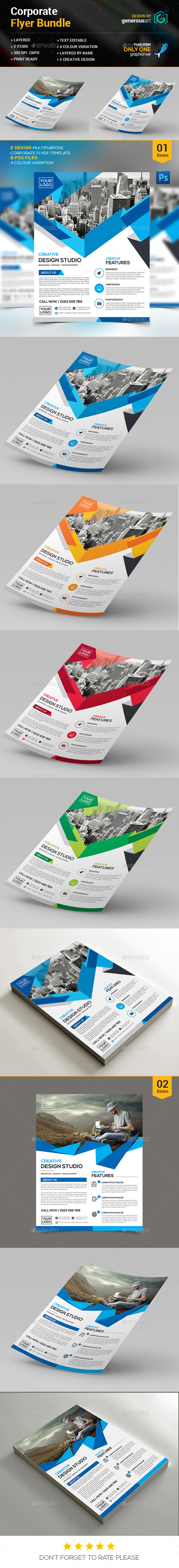 Corporate Flyer Bundle_1 - Commerce Flyers