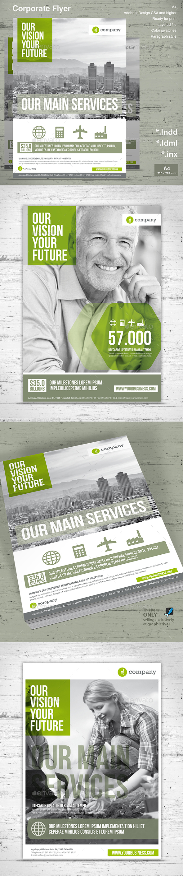 Corporate Flyer Vol. 2 - Commerce Flyers
