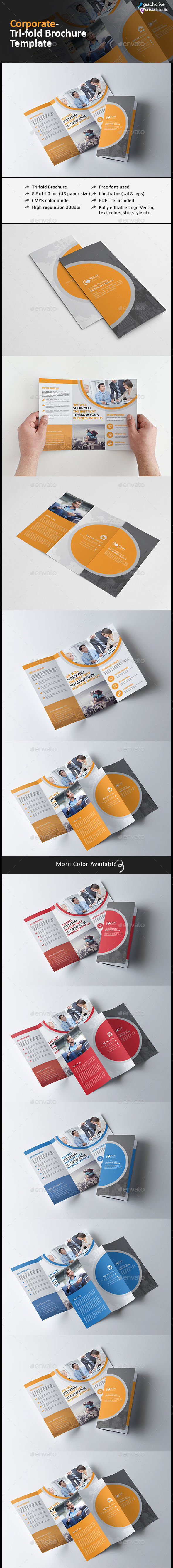 Tri fold Brochure - Corporate Brochures