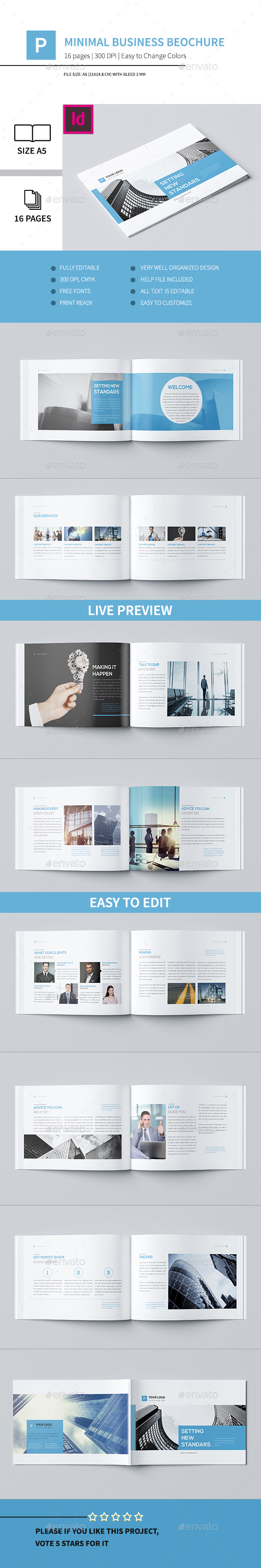 Minimal Business Brochure V - Corporate Brochures