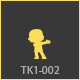 TK1-002 Run and Point to Right