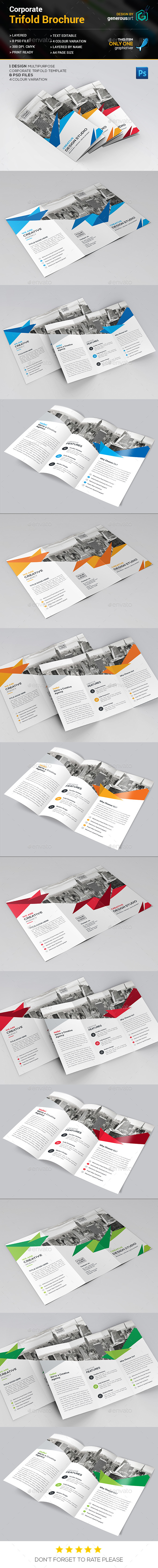 Trifold Brochure - Corporate Brochures