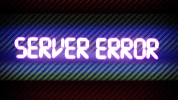 Server Error