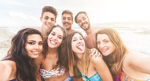 Let's take a selfie!